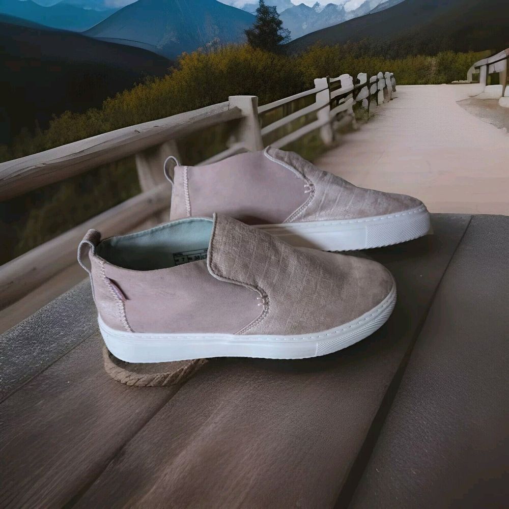 Hey Dude Slip-On Sneakers in Light Mauve
